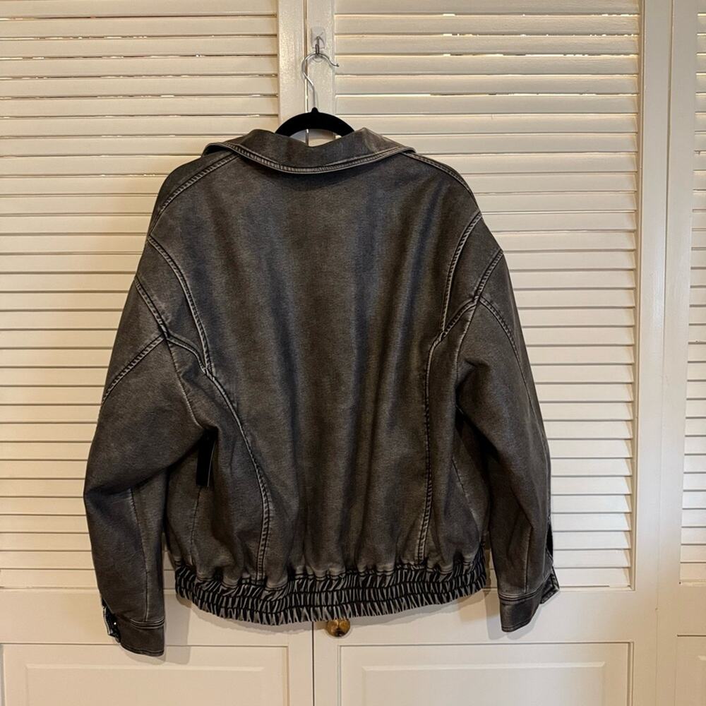 NEW NWT Lioness Kenny Bomber Jacket in Slate XS - Picture 5 of 7